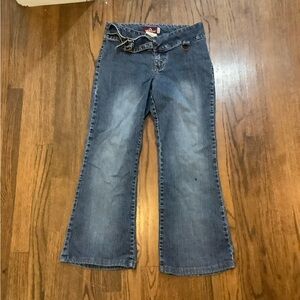 Jordache Classic Denim Wide Leg Jeans